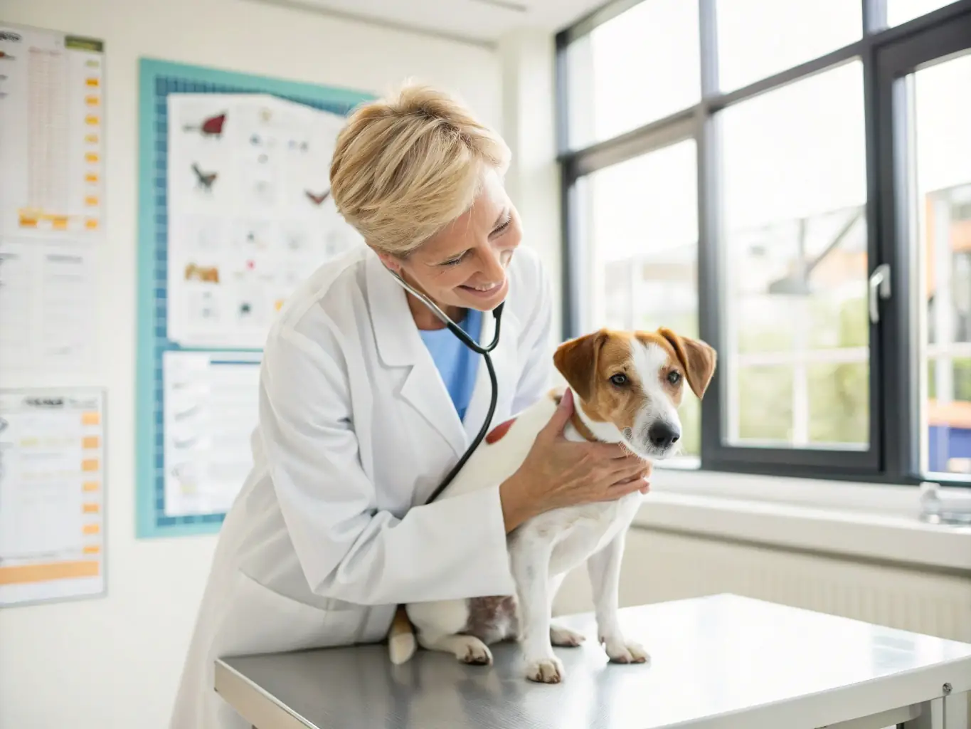 A hedgehog being carefully examined by a veterinarian at the ATOUPIC ASSOCIATION's care center, showcasing the medical attention provided to injured animals.